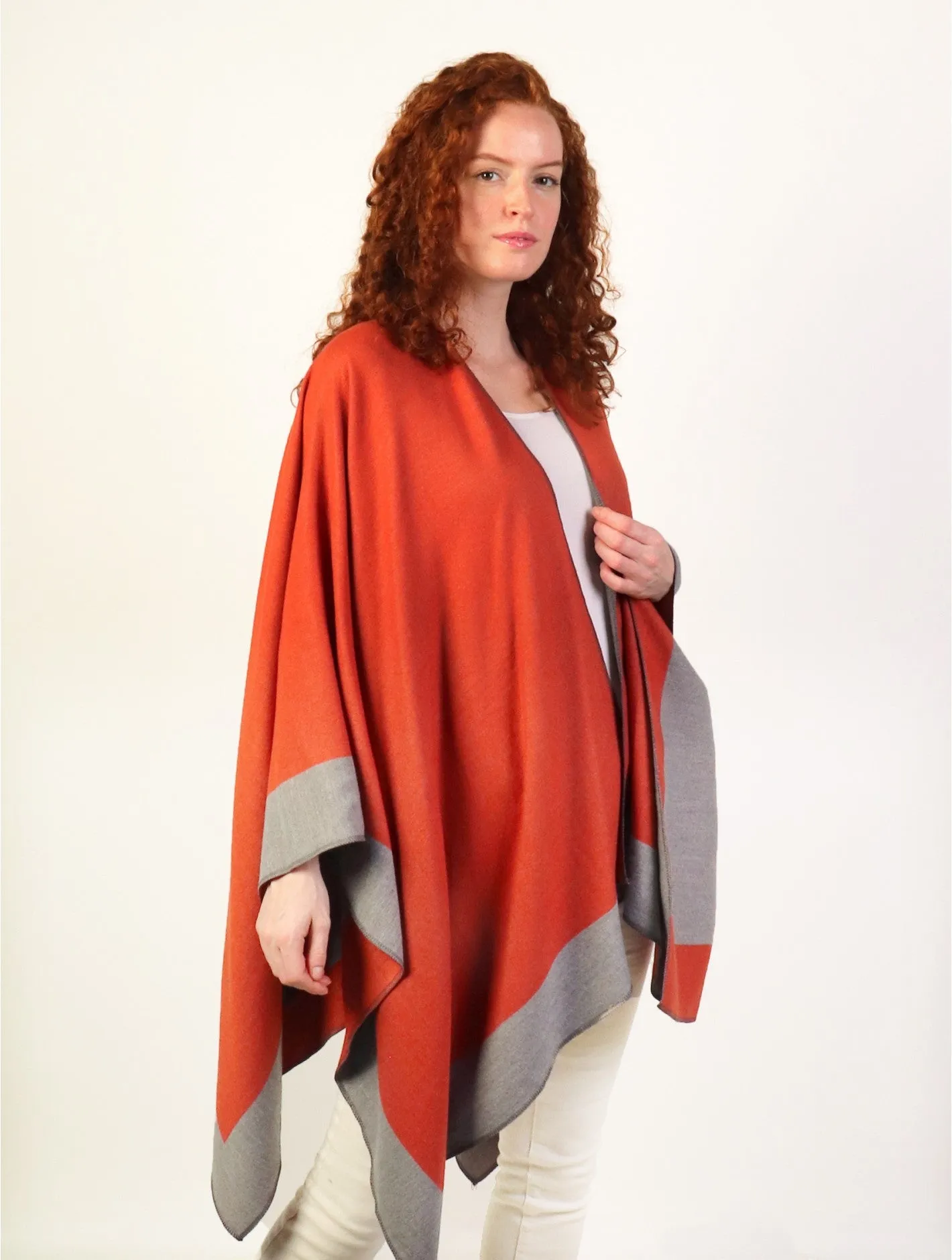 Open Front Cape