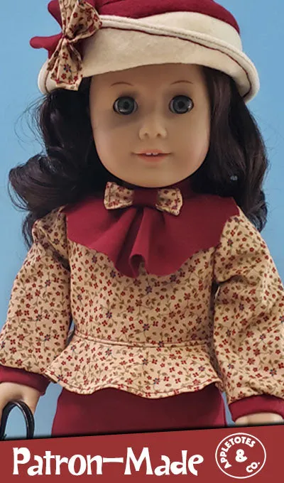 Papillon Blouse Sewing Pattern for 18 Inch Dolls