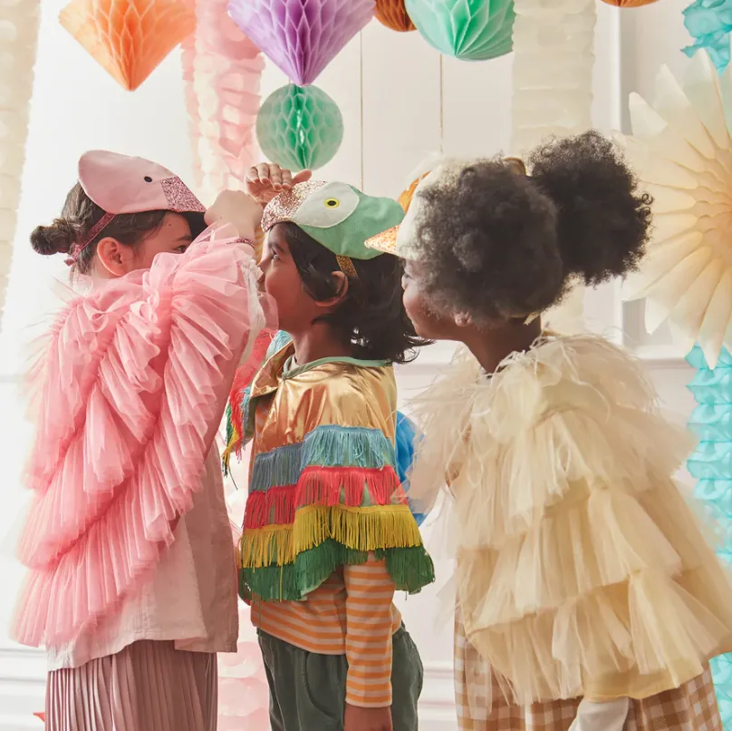 Parrot Fringed Cape Dress Up - Meri Meri