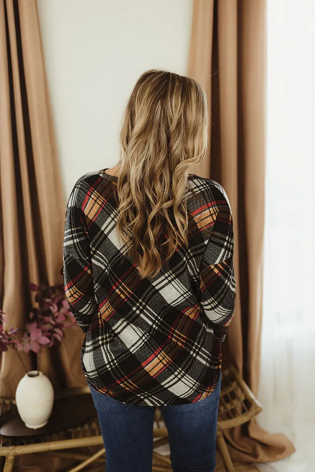 Plaid Knit
