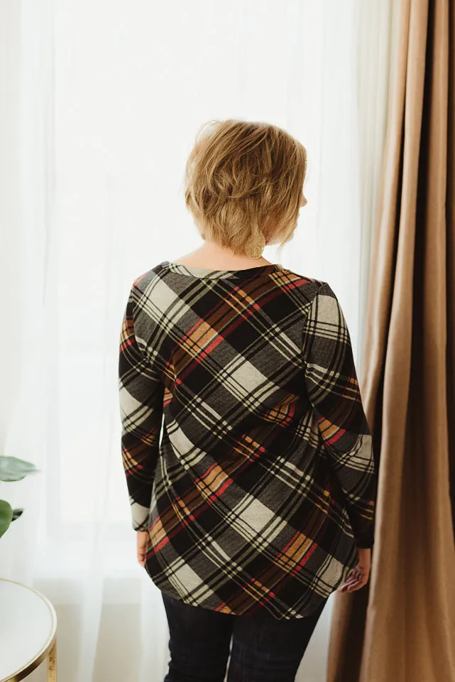 Plaid Knit