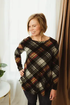 Plaid Knit