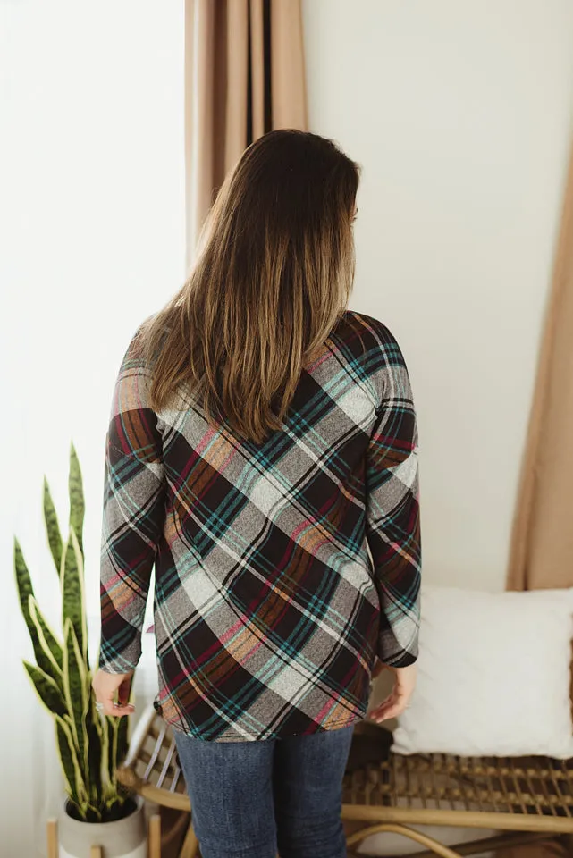 Plaid Knit
