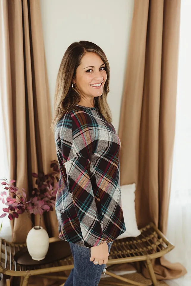 Plaid Knit
