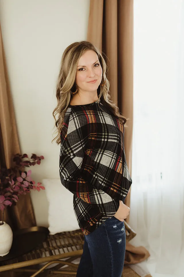 Plaid Knit