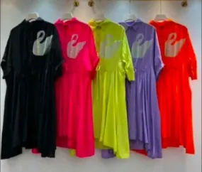 Premium summer swan dress