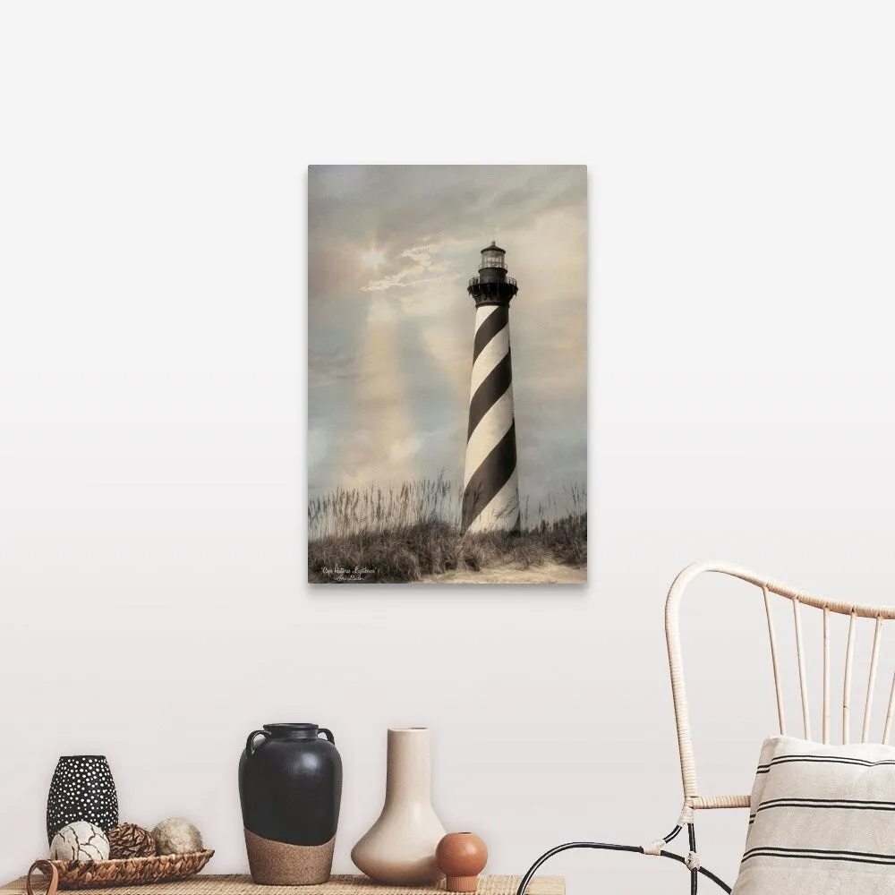 "Cape Hatteras Lighthouse" Canvas Wall Art