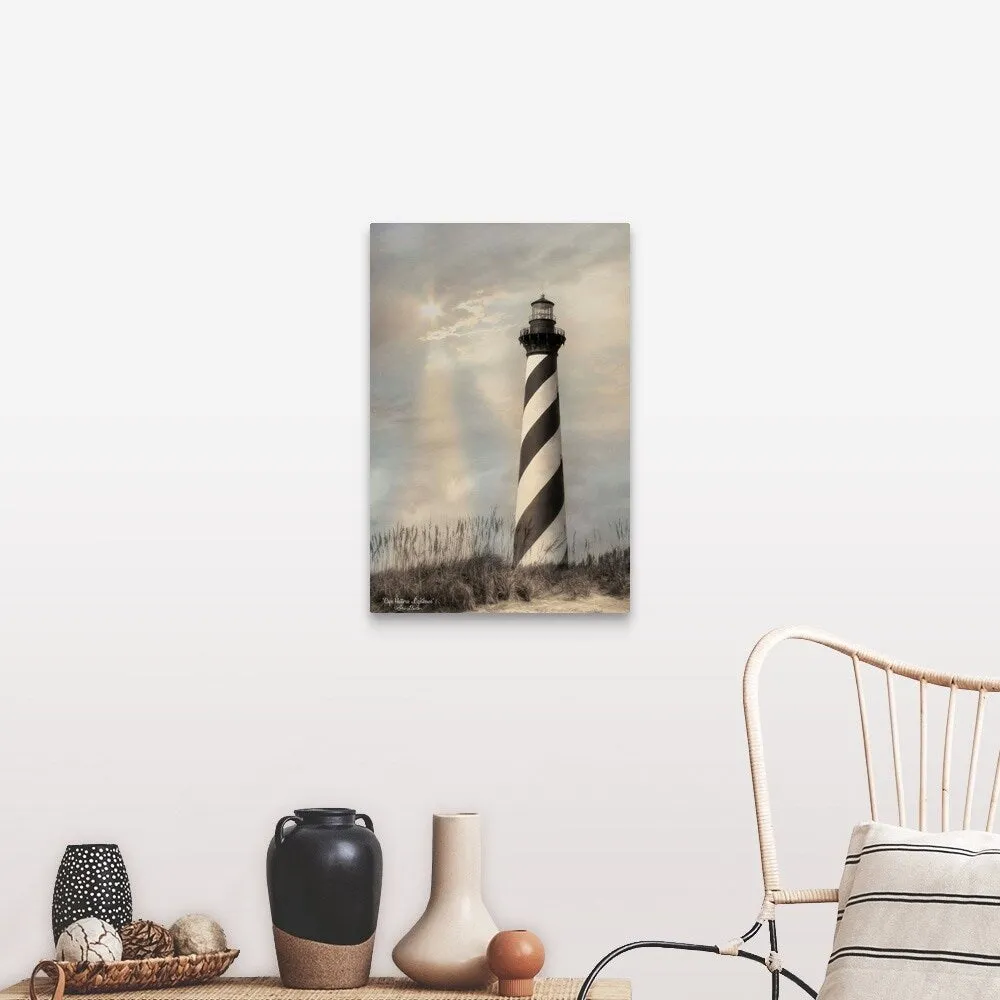 "Cape Hatteras Lighthouse" Canvas Wall Art