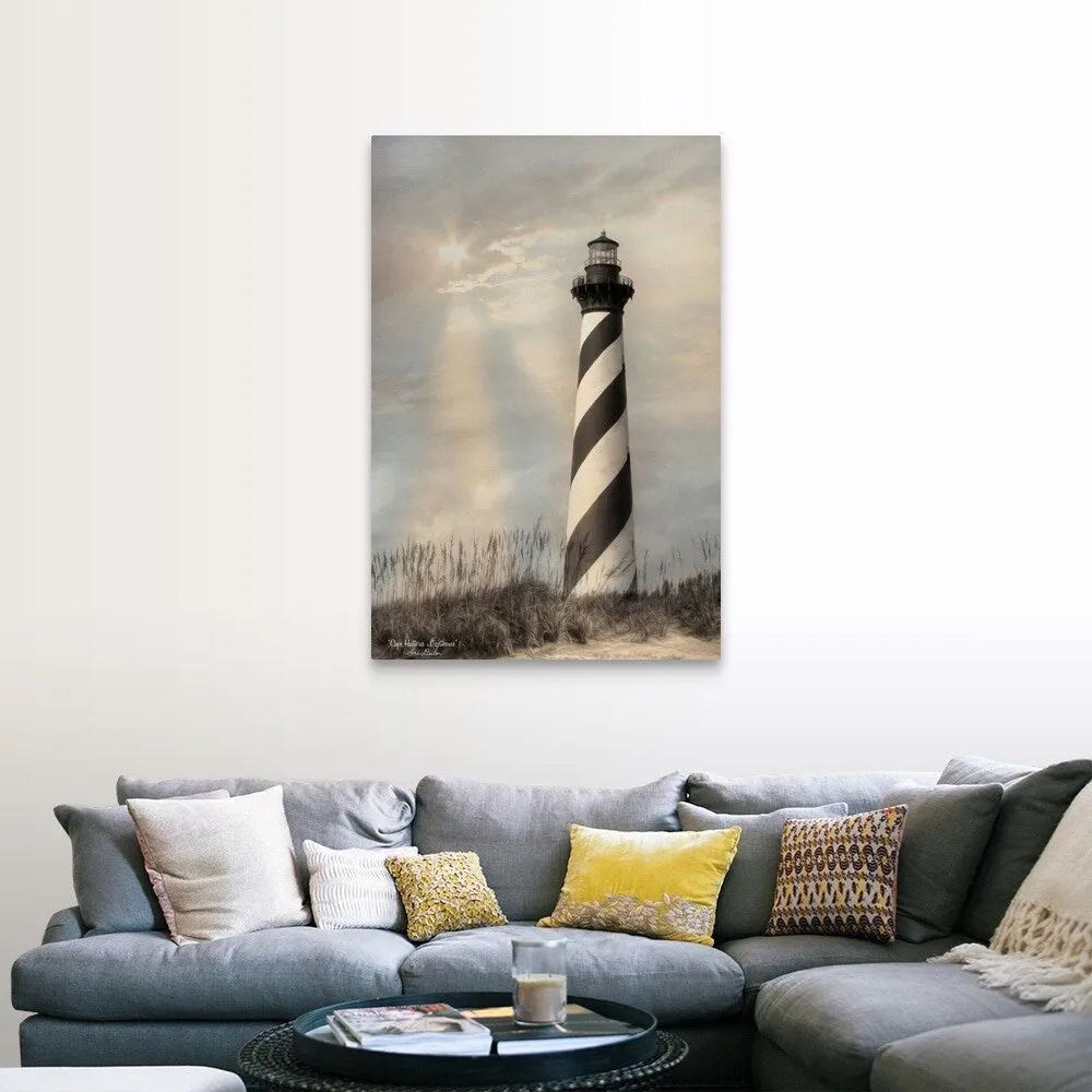 "Cape Hatteras Lighthouse" Canvas Wall Art