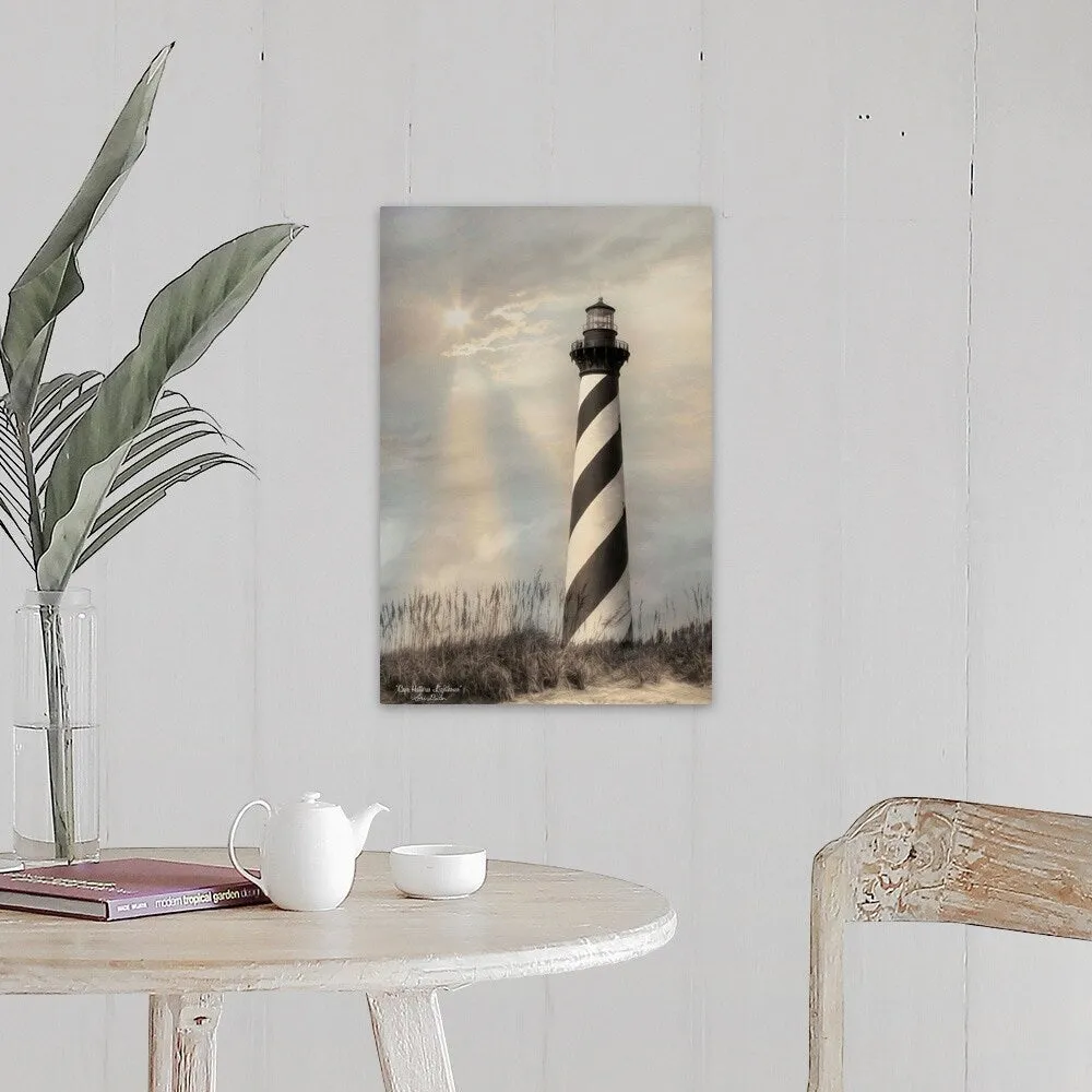 "Cape Hatteras Lighthouse" Canvas Wall Art