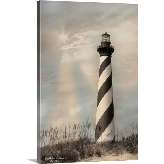 "Cape Hatteras Lighthouse" Canvas Wall Art