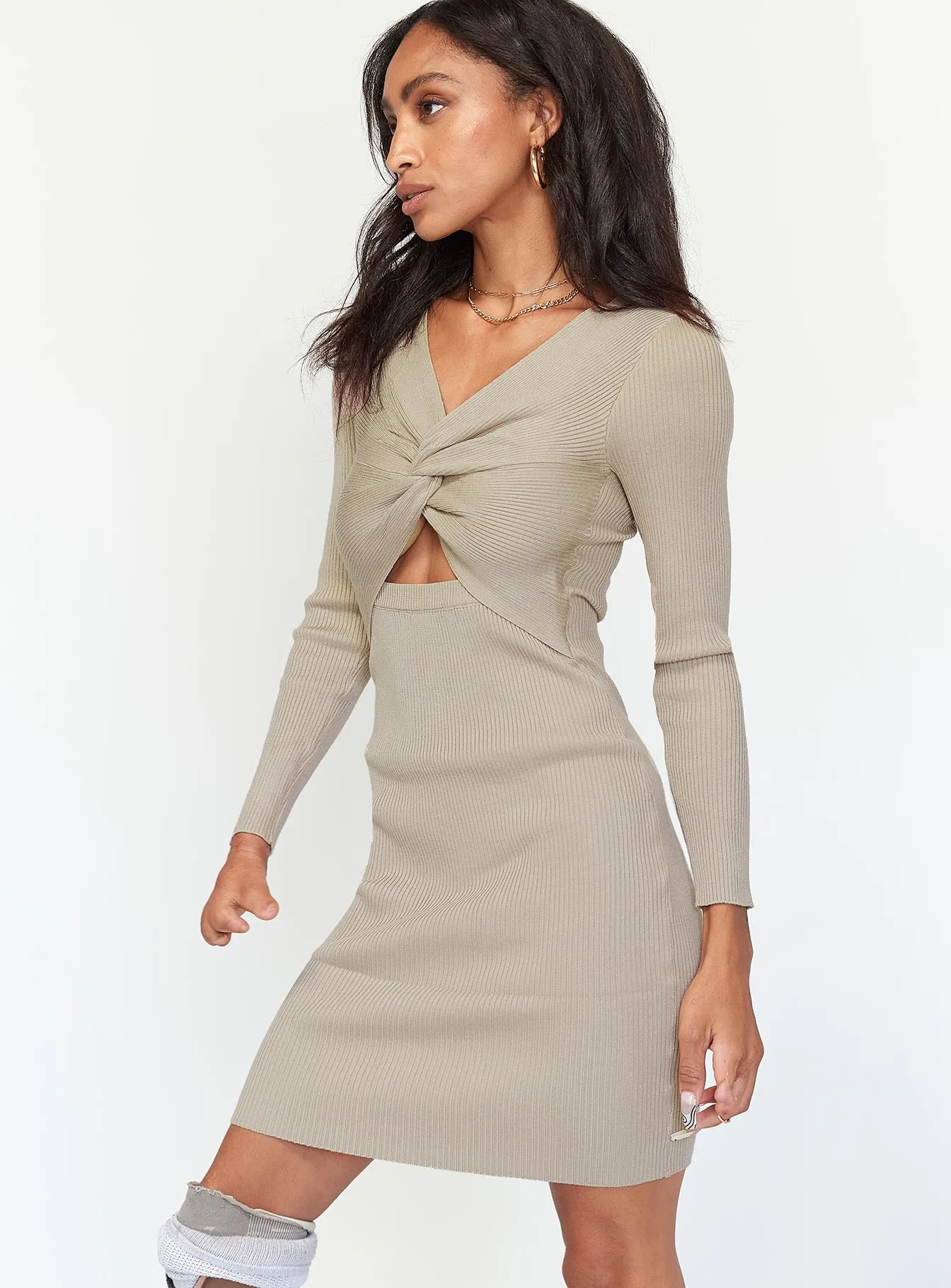 Rachel Mini Dress Brown