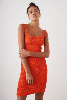 Rails Crinkle Dress in Cherry
