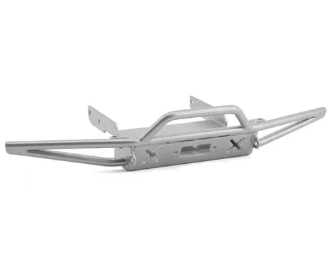 RC4WD CChand Axial SCX10 II 1969 Blazer Luster Metal Front Bumper (Silver)
