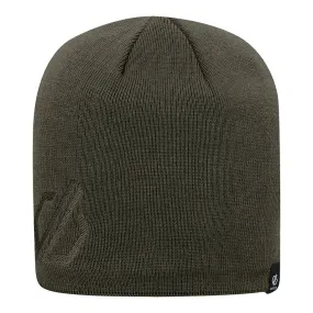 Rethink Embroidered Beanie Hat - Khaki