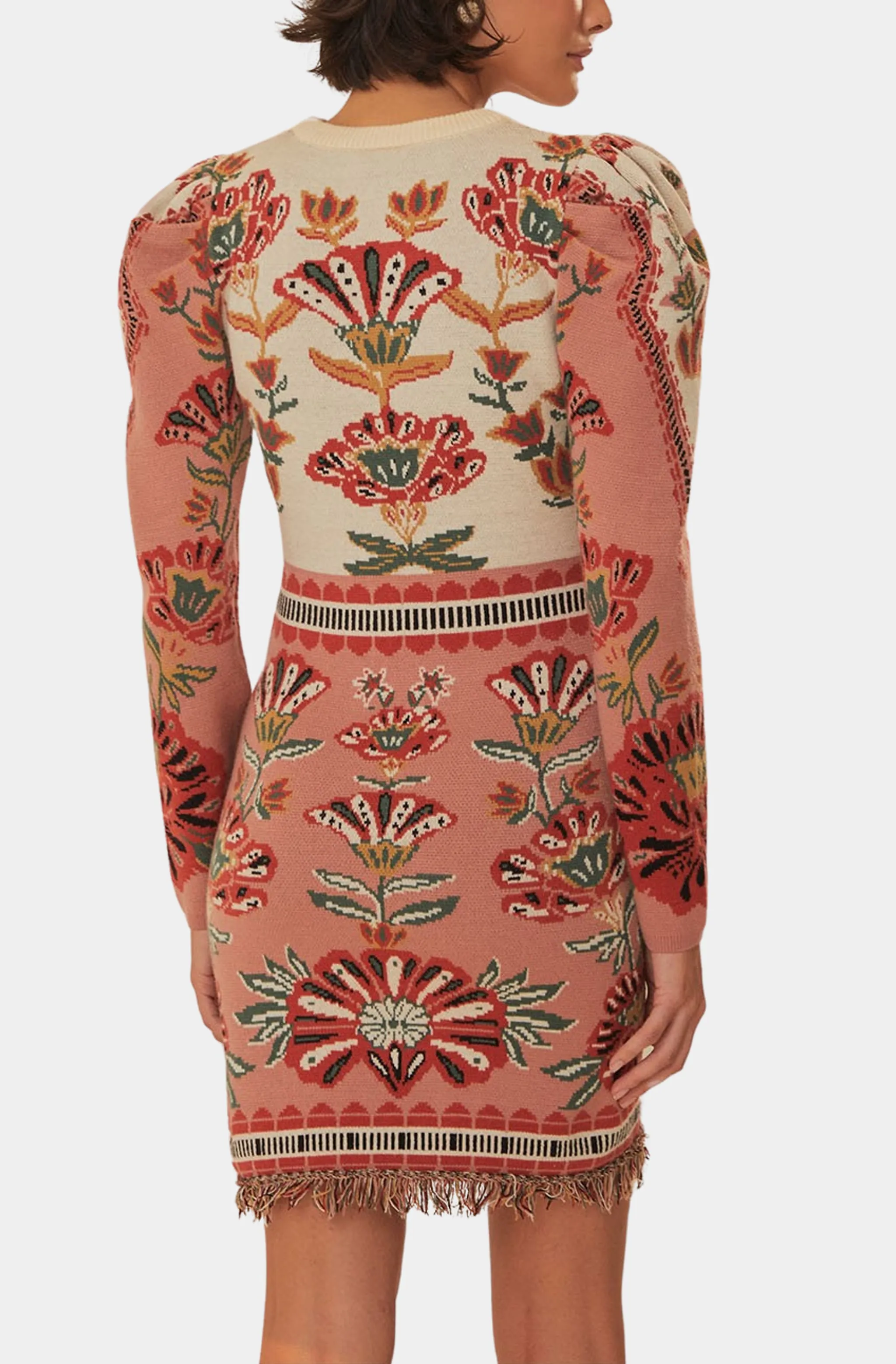 Riad Cream Knit Dress