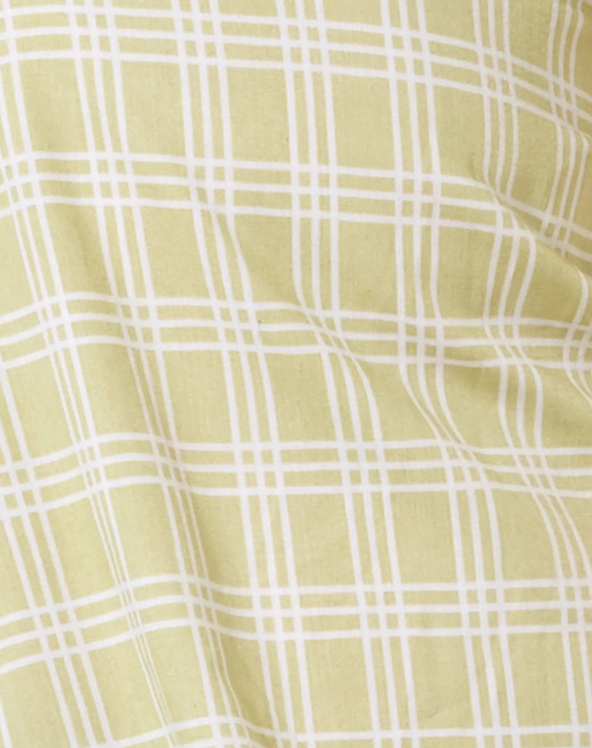 Sasi Mini Dress in Sage Check