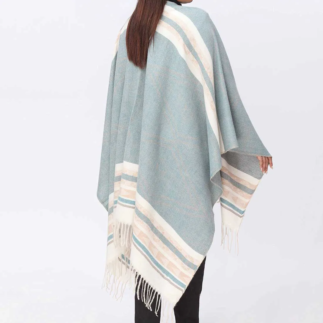 Seagreen Cape Shawl PW3892