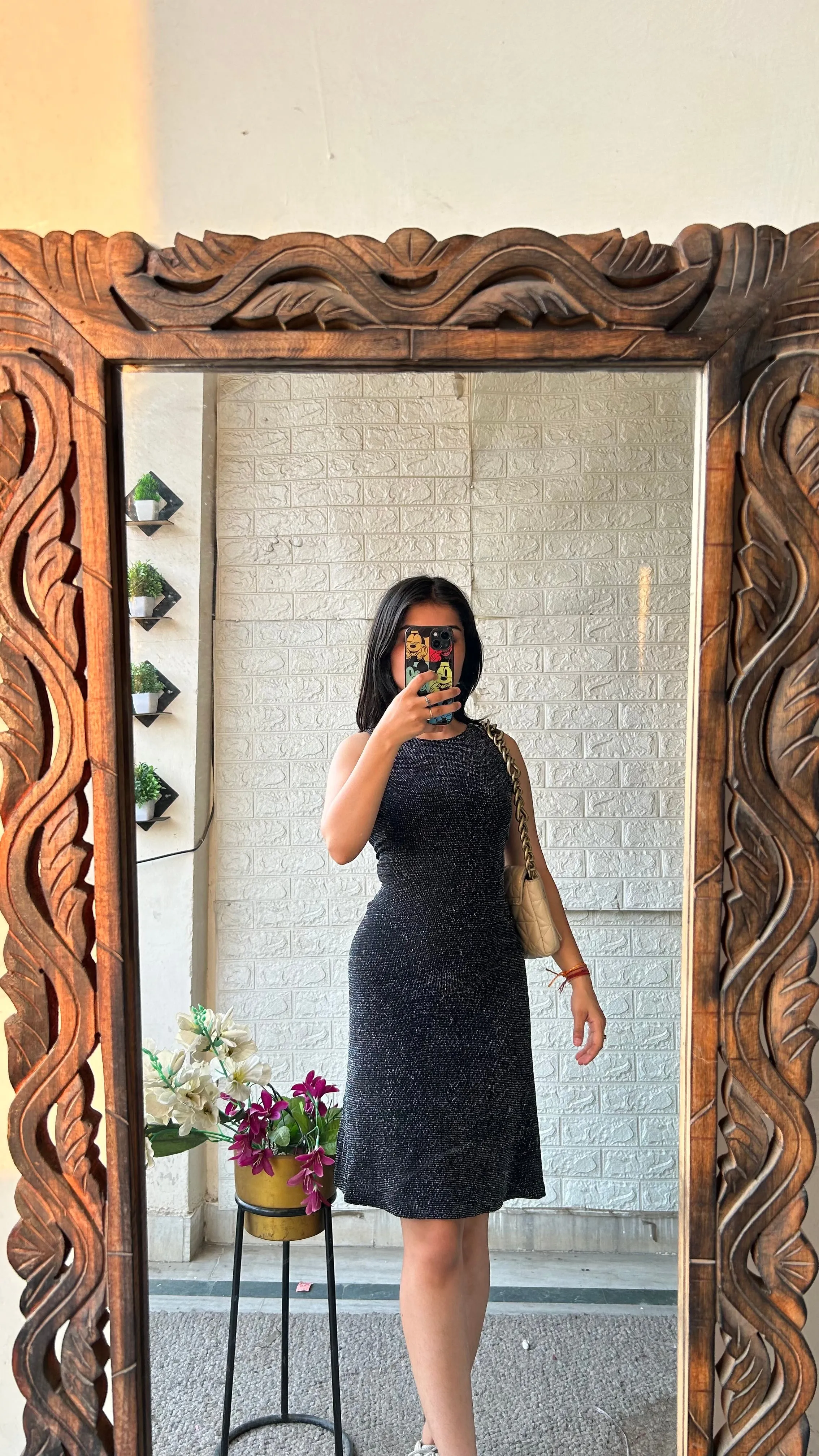 Shimmer dress 34-36 bust