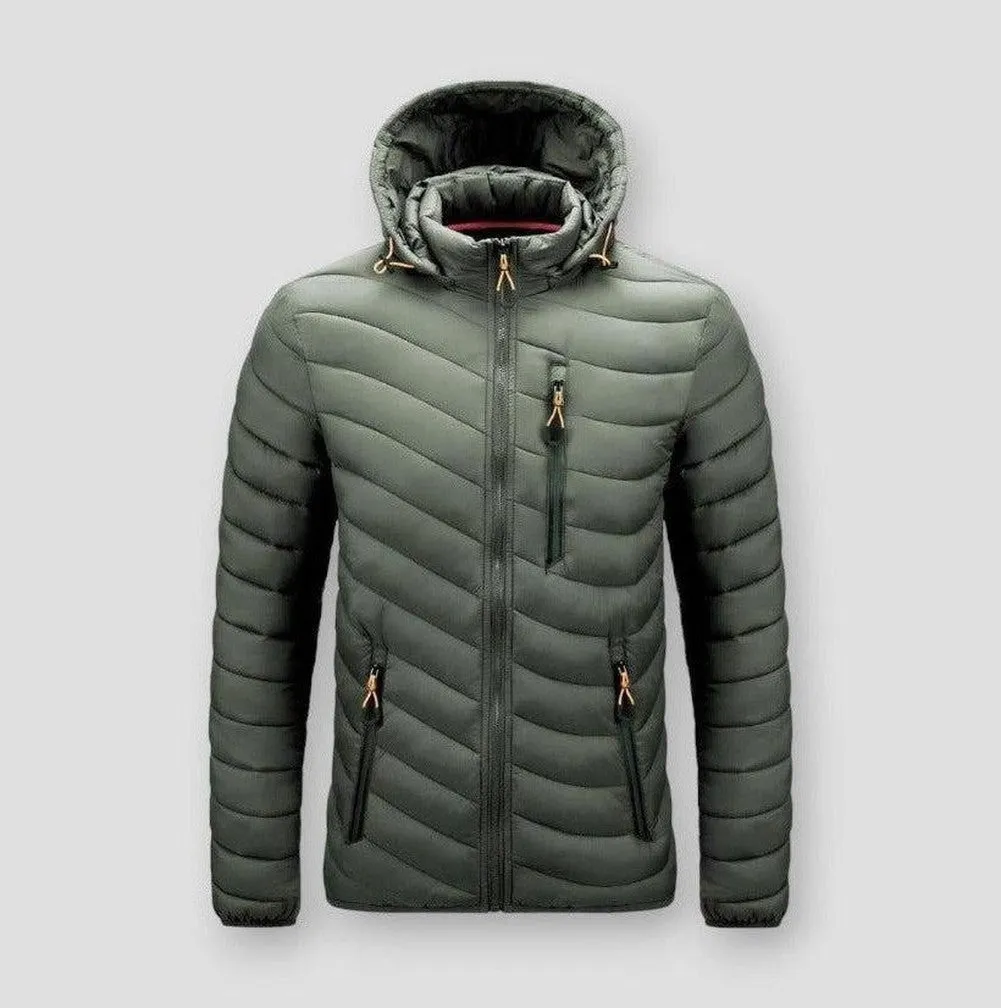 Sky Madrid Padded Multi-Pocket Parka