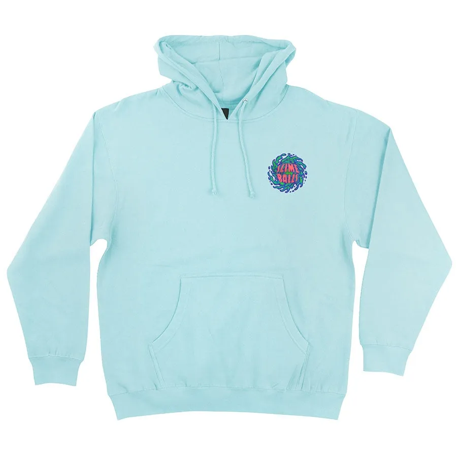 Slime Balls - Logo Mens Hoodie Mint