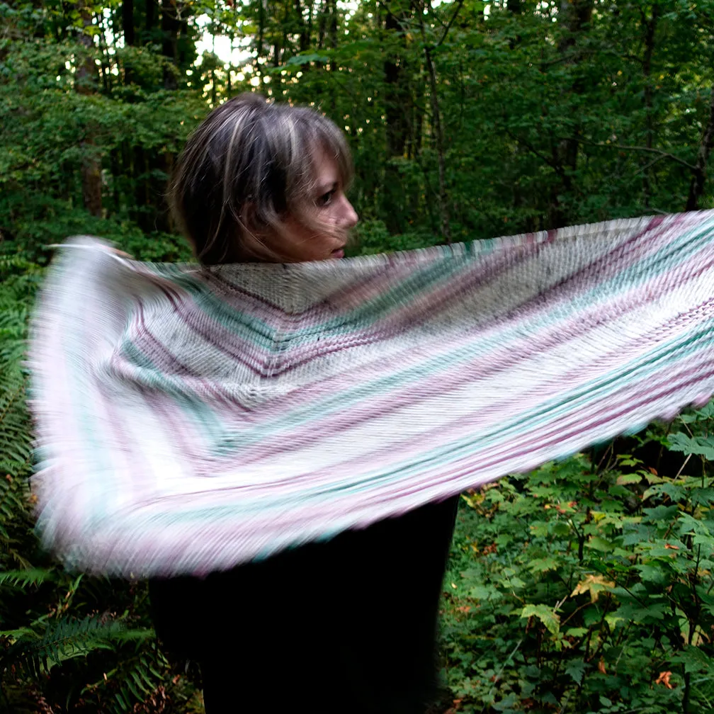 Snuggleberry Shawl {knitting pattern}