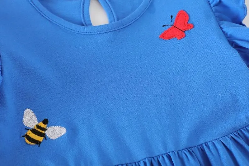 Summer Floral Dress for Toddler/Kid Girls