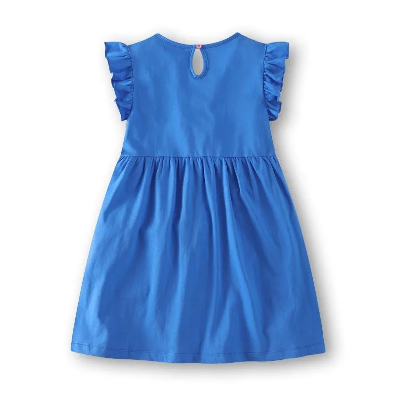 Summer Floral Dress for Toddler/Kid Girls