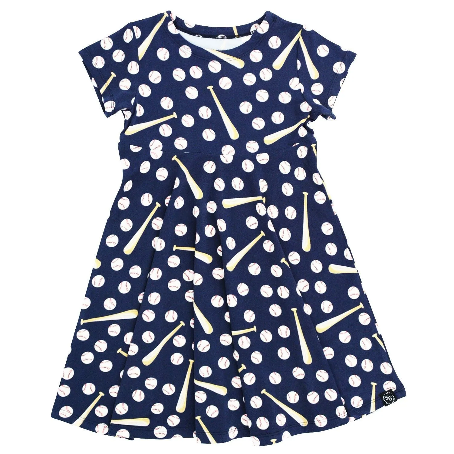 Swirly Girl Dress Little Slugger