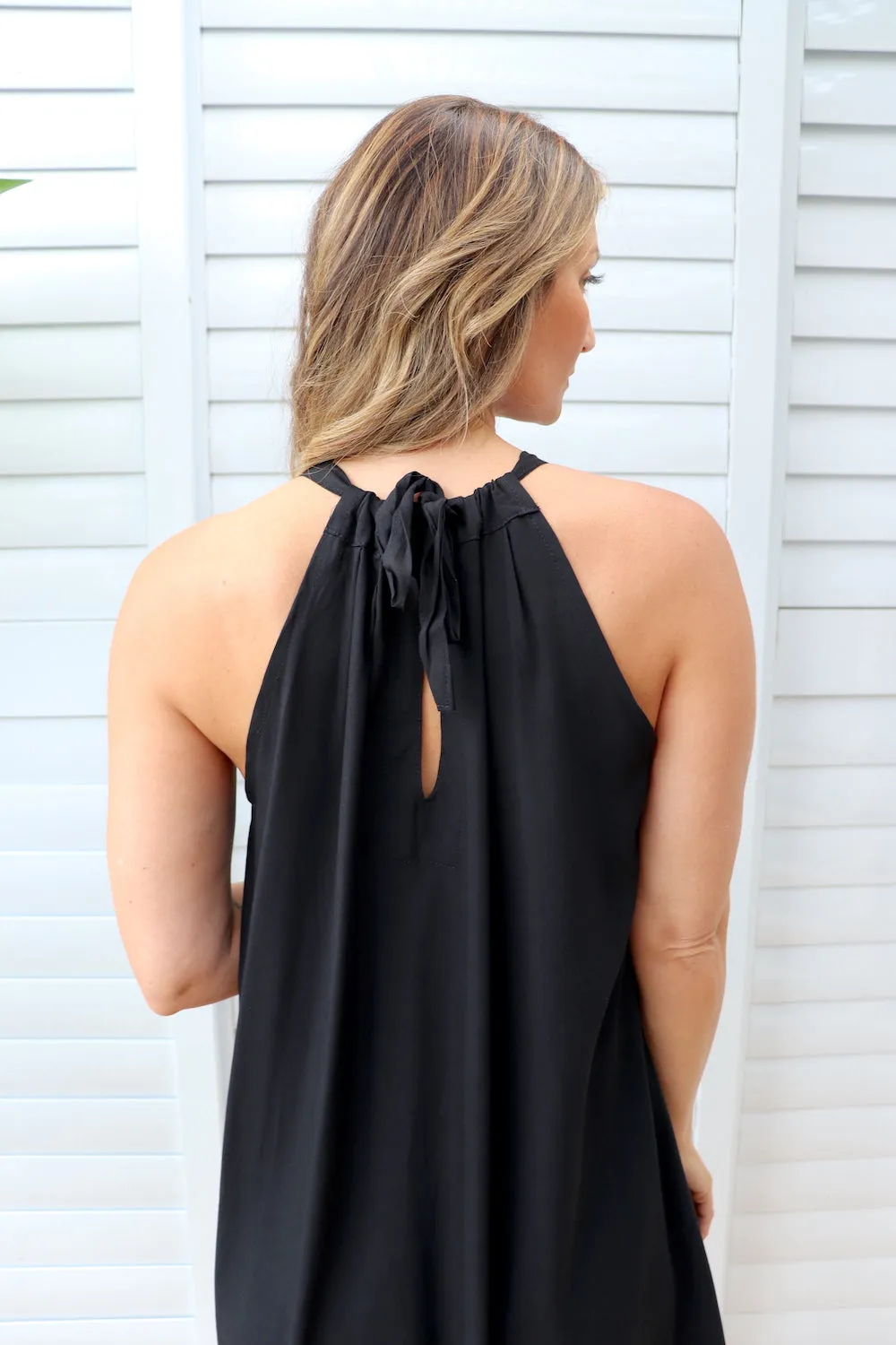 Tahiti Dress in Black