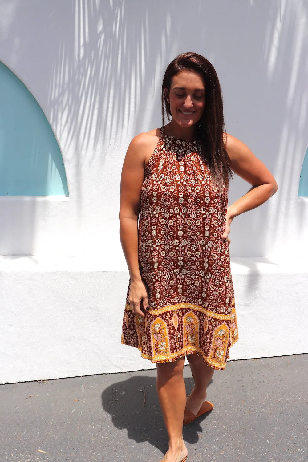 Tahiti Dress in Temple