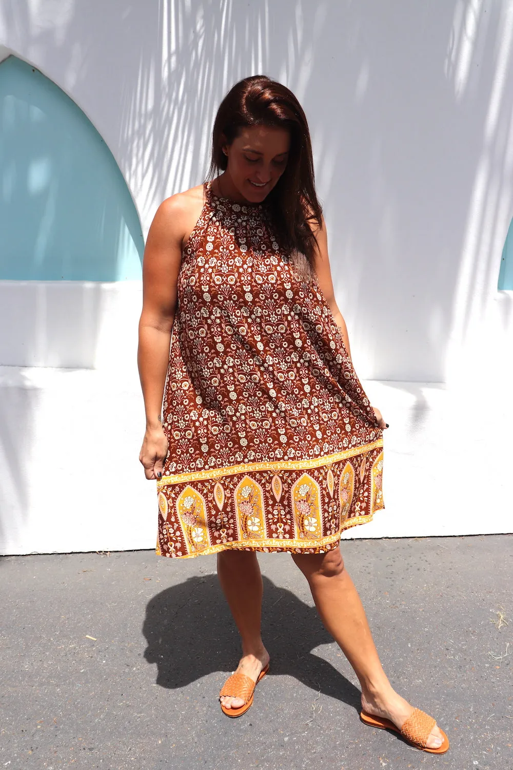 Tahiti Dress in Temple