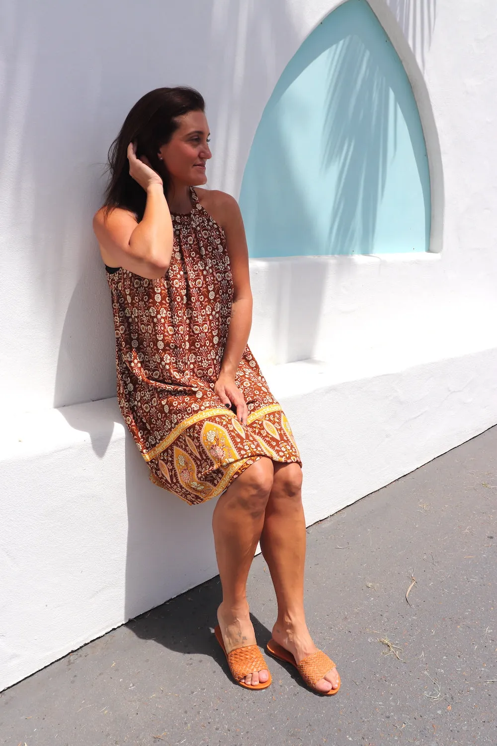 Tahiti Dress in Temple