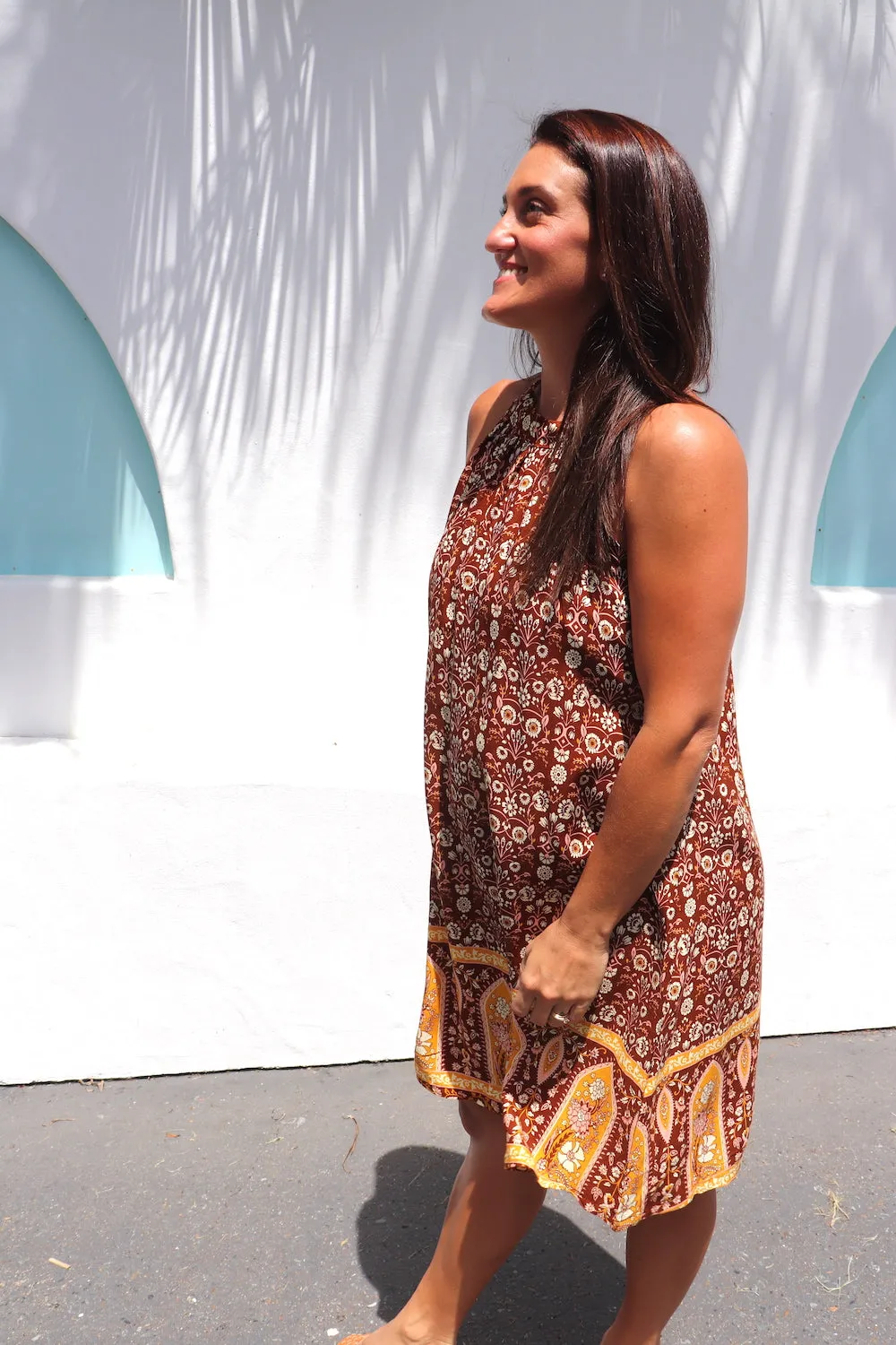 Tahiti Dress in Temple