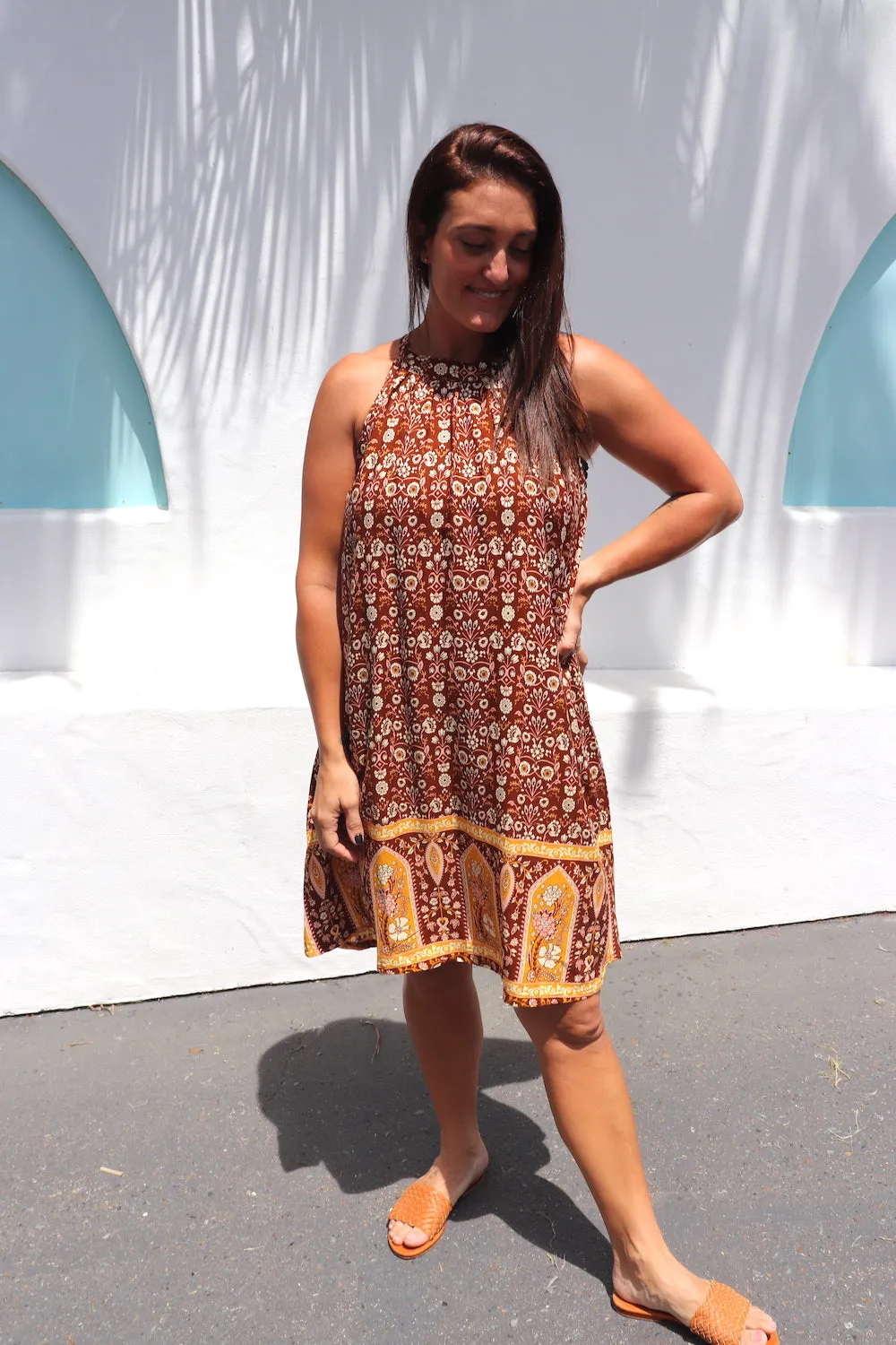 Tahiti Dress in Temple