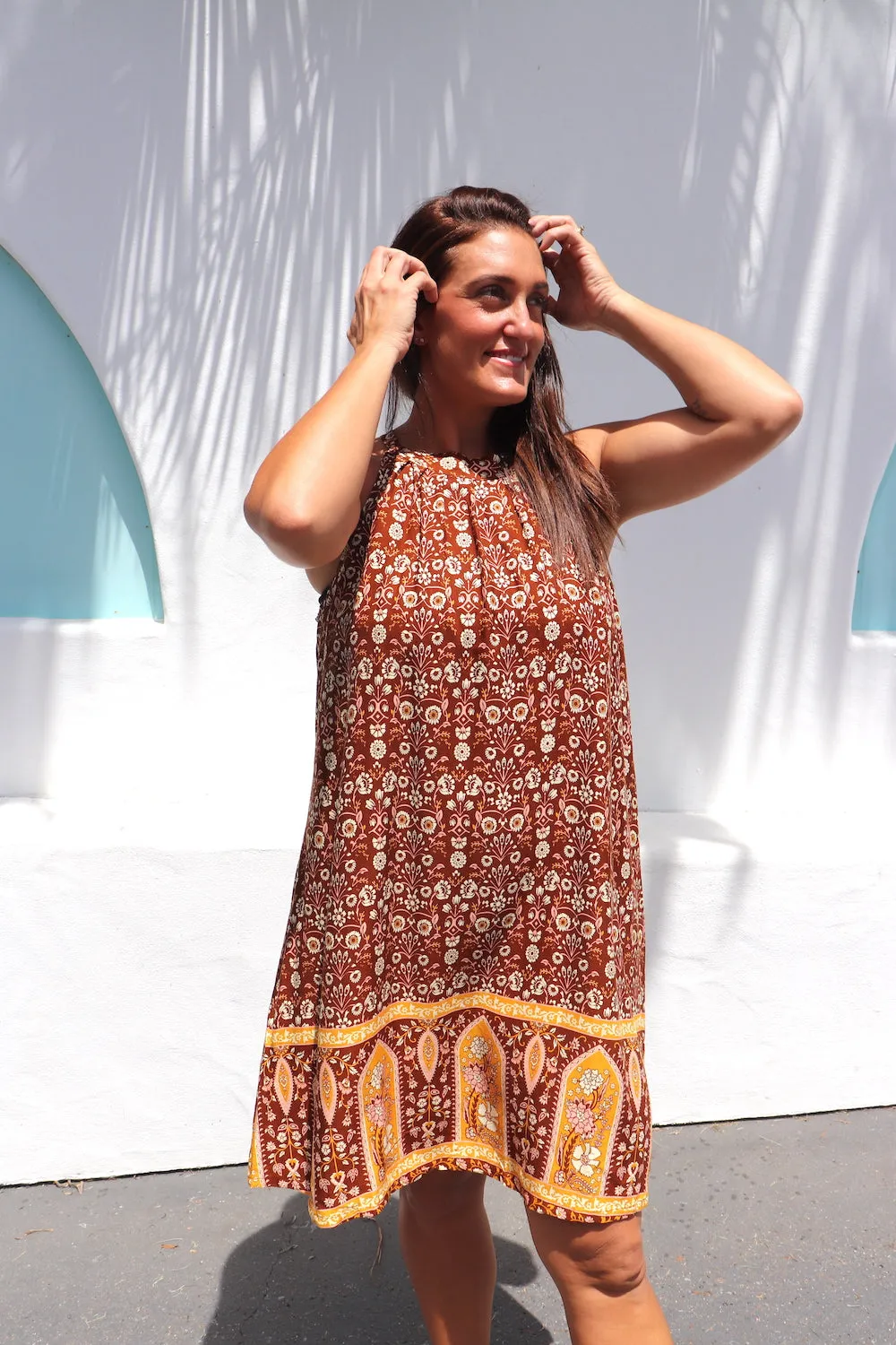 Tahiti Dress in Temple