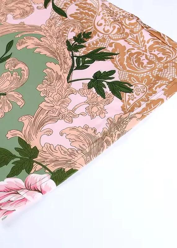 Tanya Floral Print Bodycon Dress