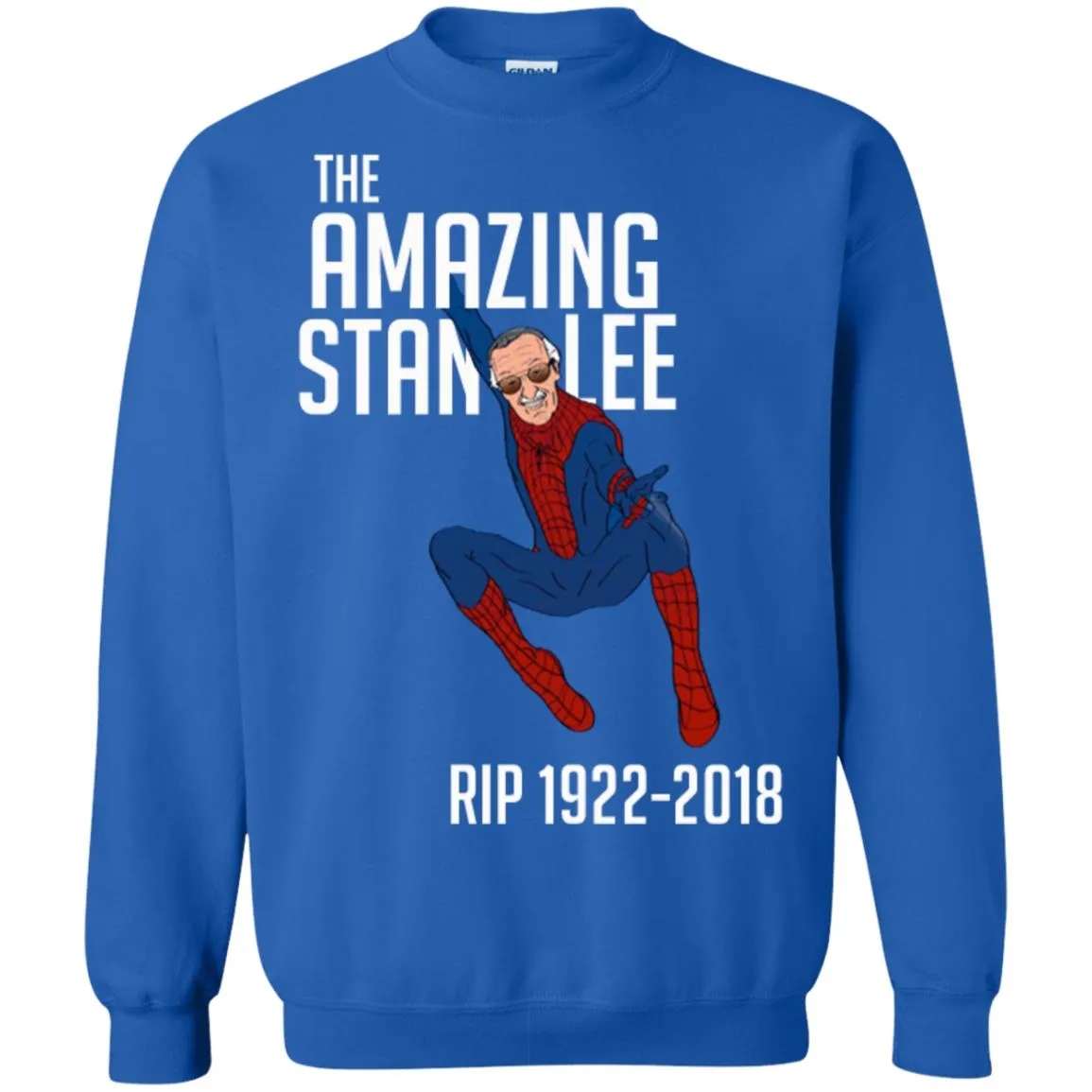 The Amazing Stan Lee Unisex Crewneck Pullover Sweatshirt