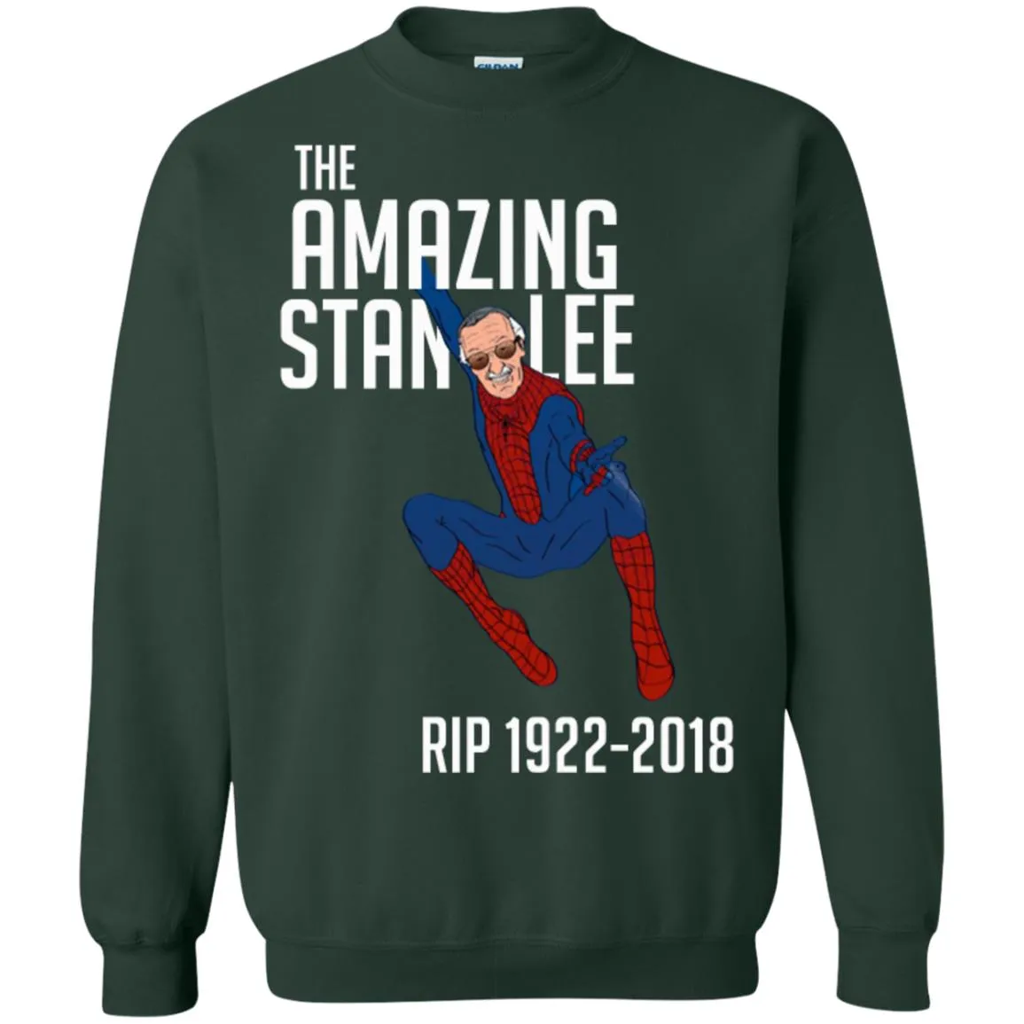 The Amazing Stan Lee Unisex Crewneck Pullover Sweatshirt