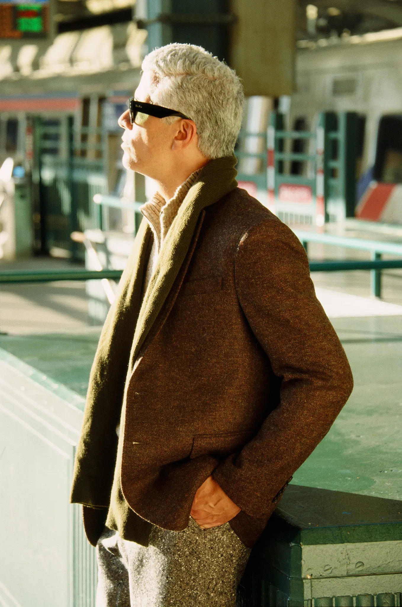 The Herringbone Tweed Blazer