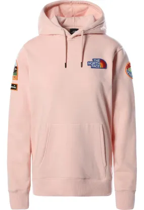 The North Face Patch Pullover Women's Hoodie - Evening Sand Pink