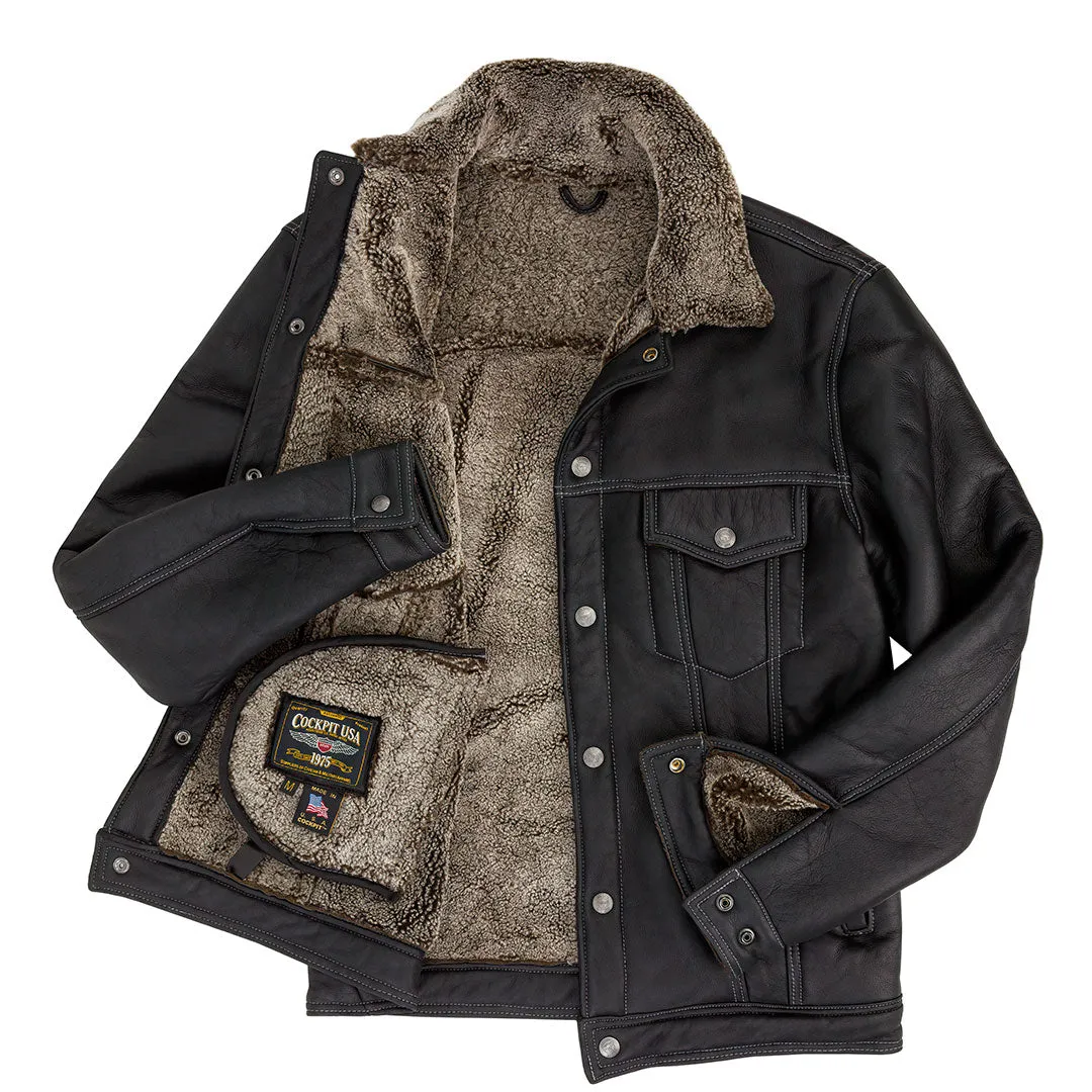 The Sheepskin Midnight Trucker™ Z21Z009