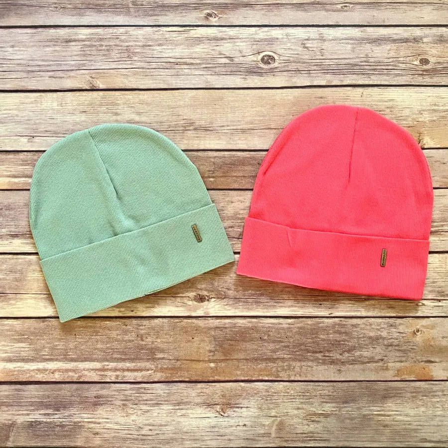 Toddler Girls Fall Cotton Knit Stylish Design Hat 7 - 12 years