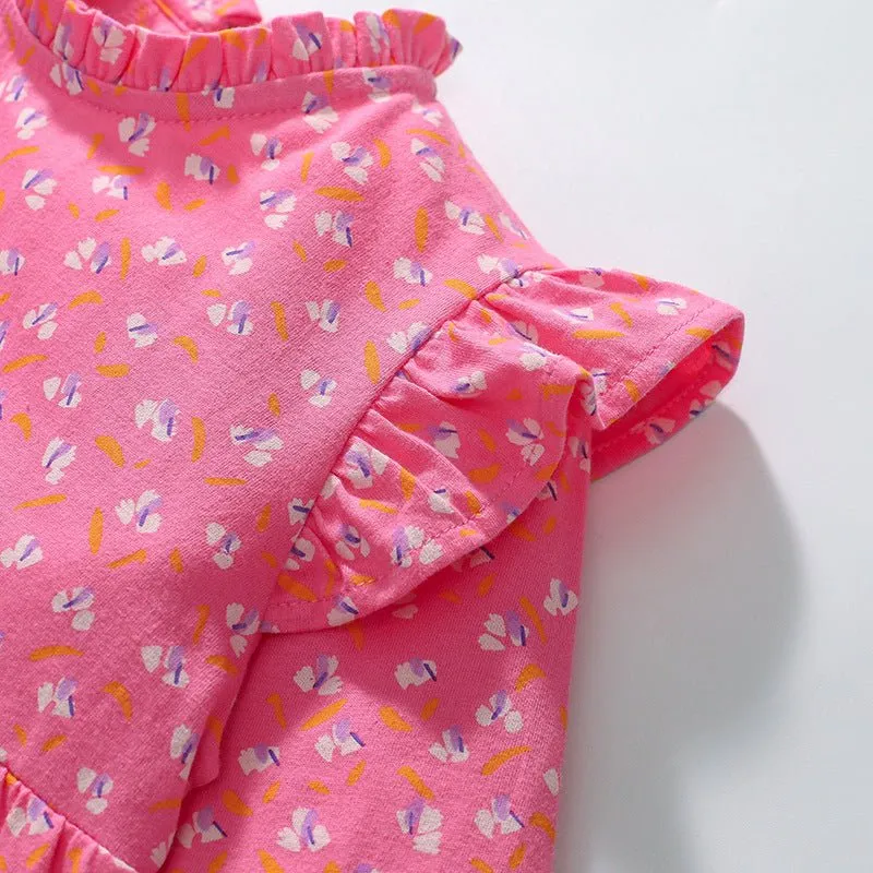 Toddler/Kid Girl's Long Sleeve Cutie Elephant Design Dress