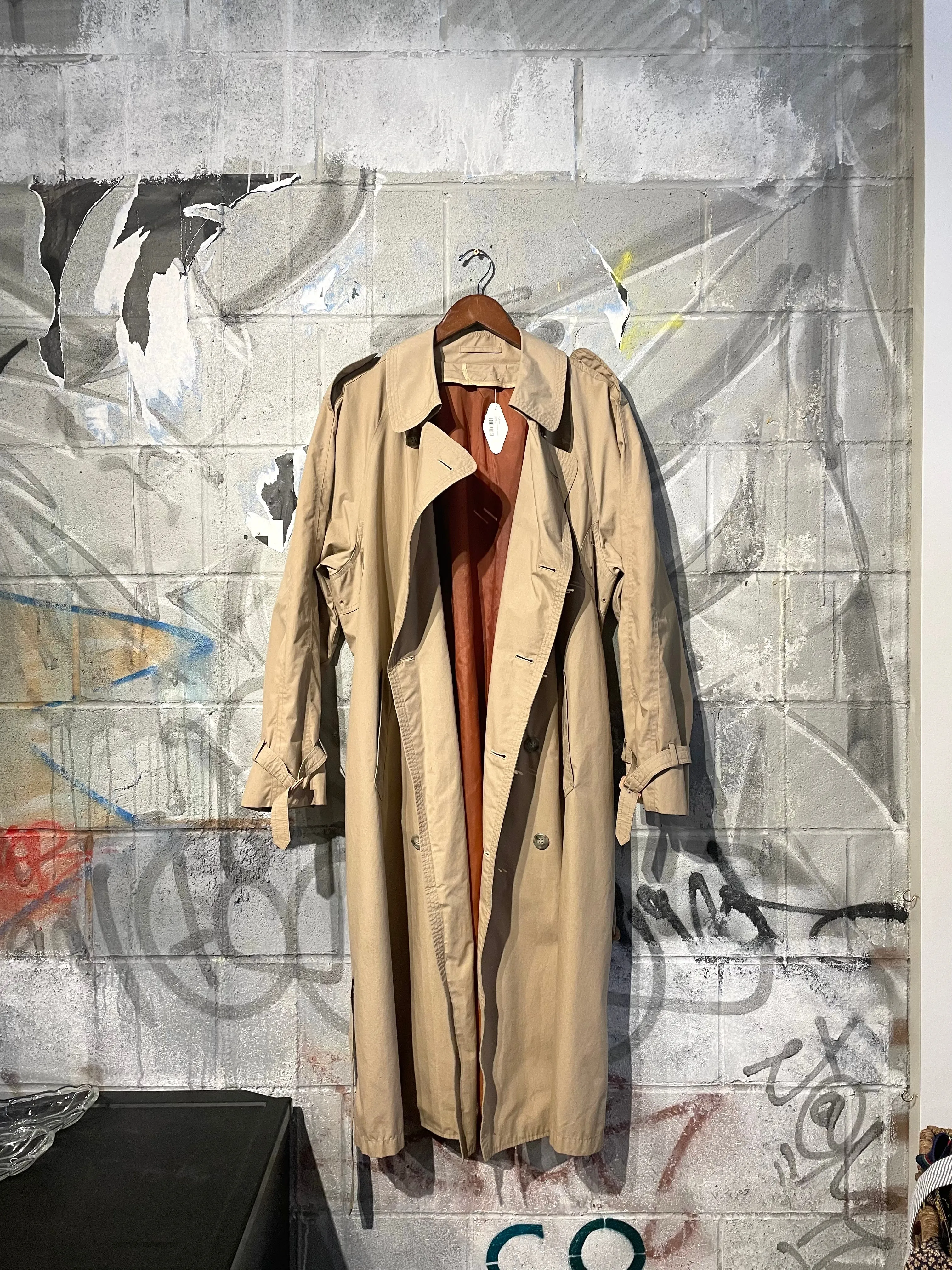 Vintage London Fog Beige Trench Coat