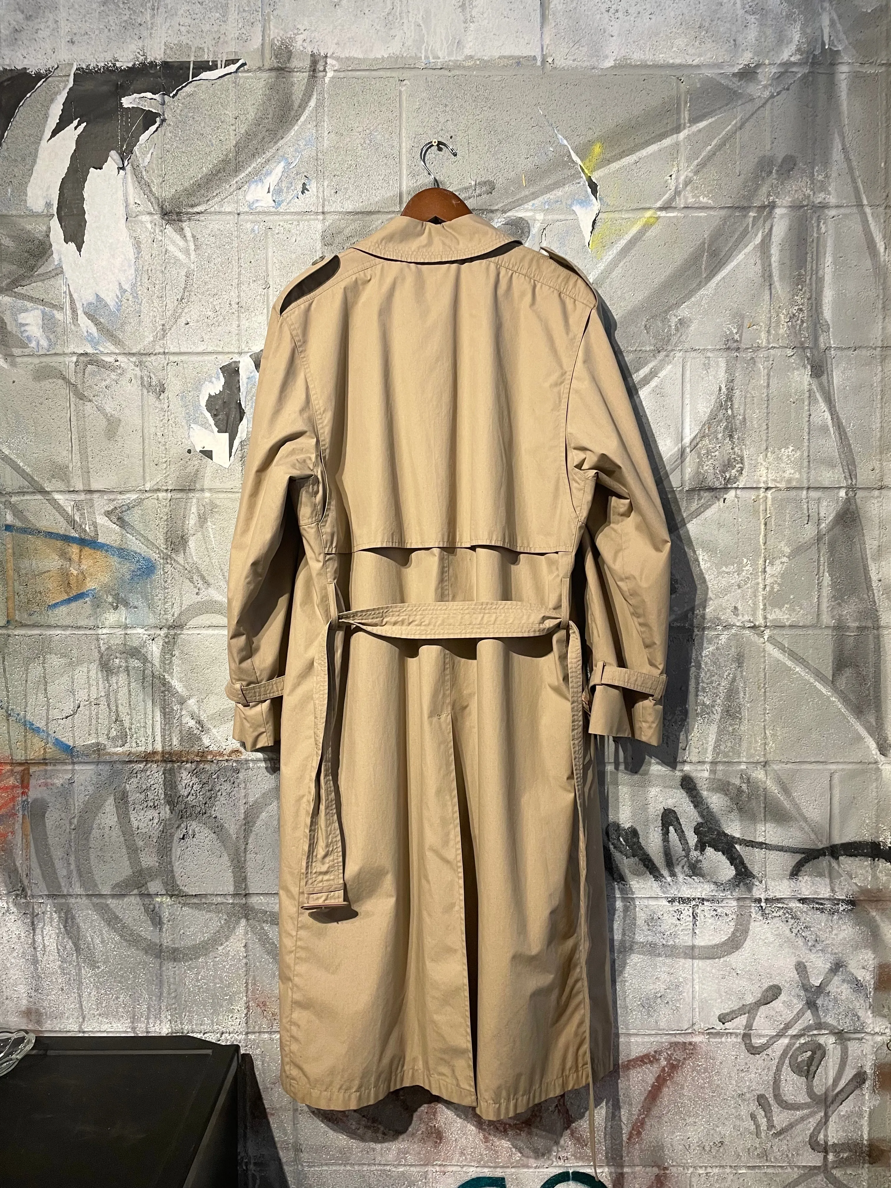 Vintage London Fog Beige Trench Coat