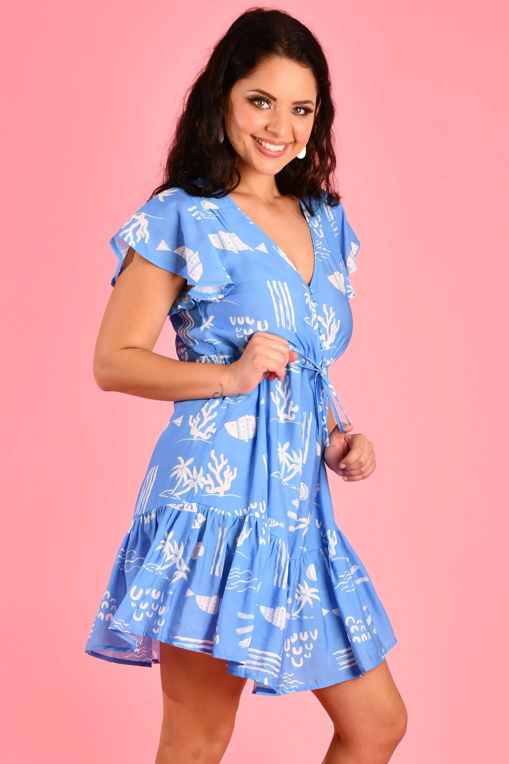 VJHD232 - TWIGGY DRESS - UNDER THE SEA
