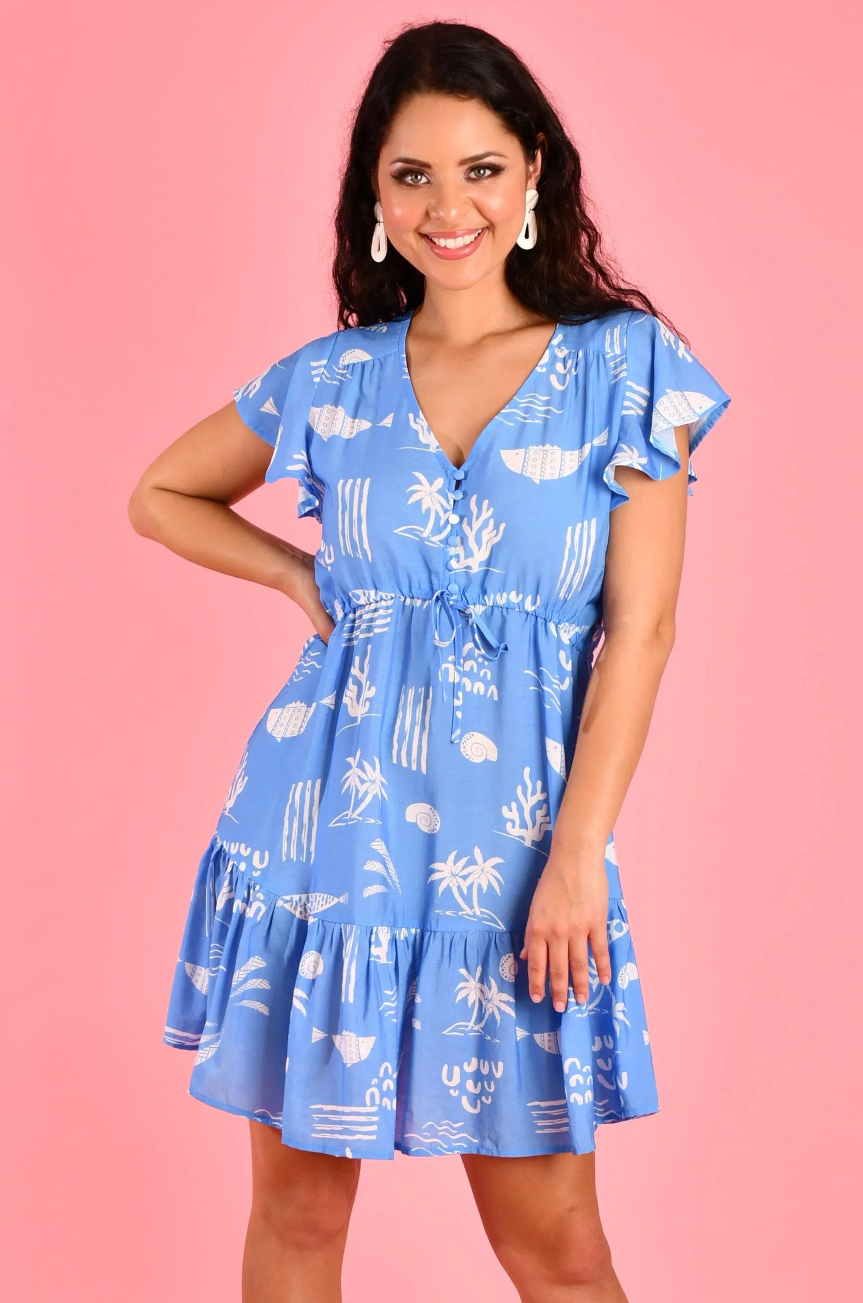 VJHD232 - TWIGGY DRESS - UNDER THE SEA