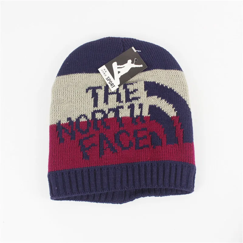 Warm Winter Knit Beanie Hats  Camouflage Woolen Cap Men Unisex