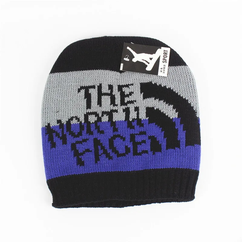 Warm Winter Knit Beanie Hats  Camouflage Woolen Cap Men Unisex